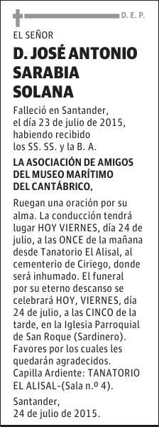 José Antonio Sarabia Solana