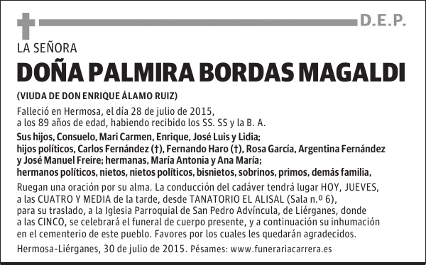 Palmira Bordas Magaldi