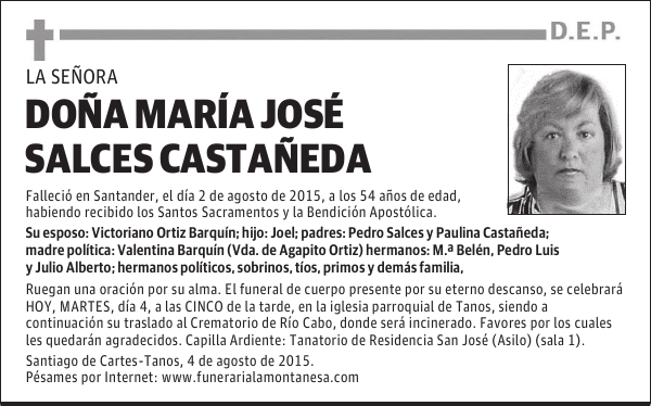 María José Salces Castañeda