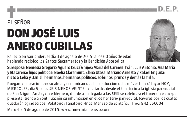 José luis Añero Cabillas
