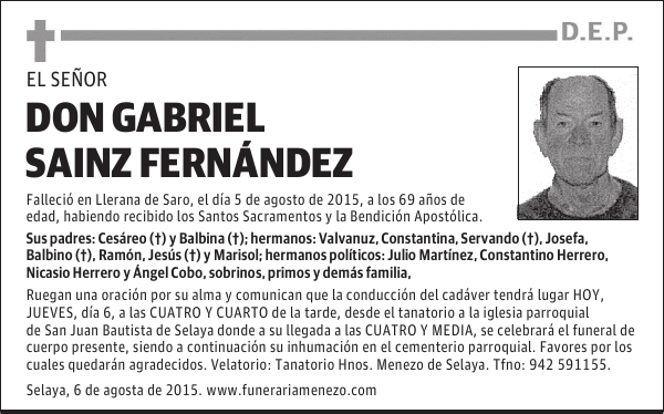 Gabriel Salnz Fernández