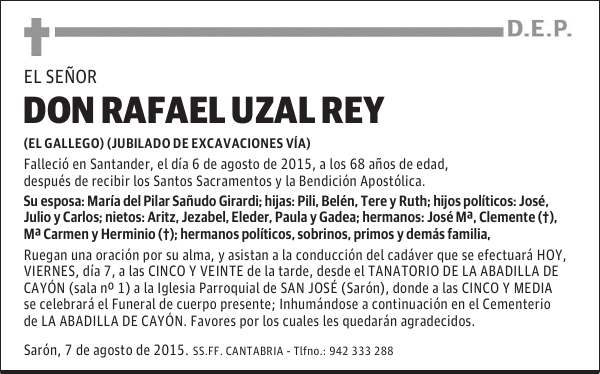 RAFAEL UZAL REY