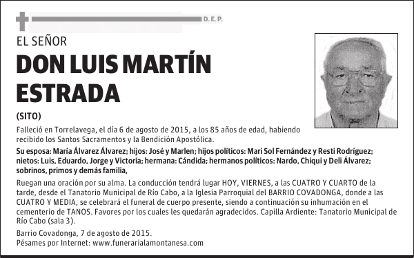 Don Luis Martin Estrada