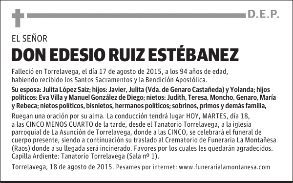 Edesio Ruiz Estébanez