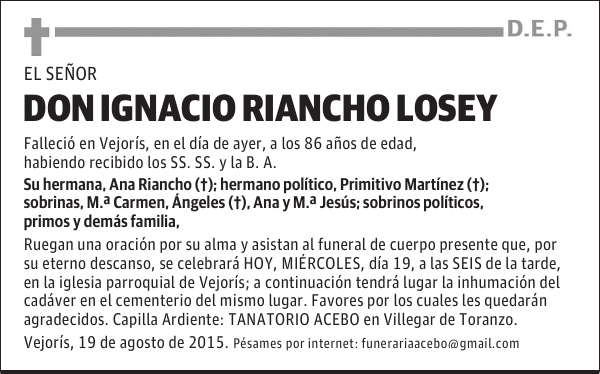 Ignacio Riancho Losey