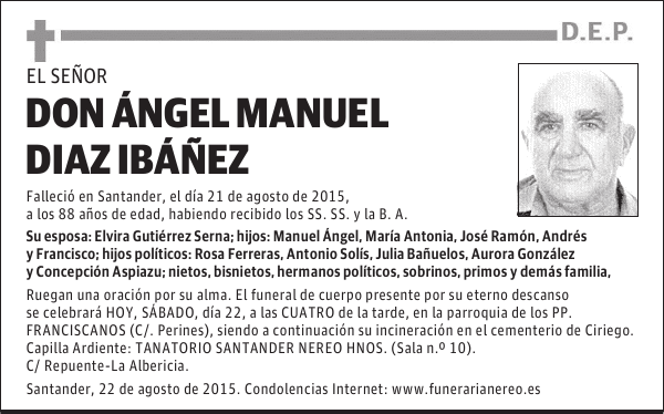Ángel Manuel Diaz Ibáñez
