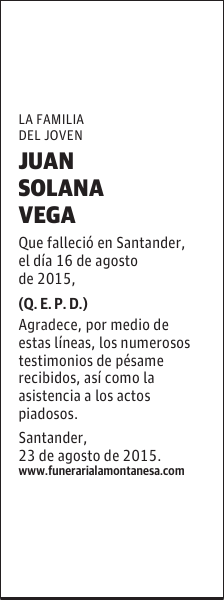 Juan Solana Vega