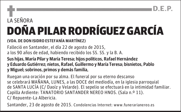 Pilar Rodríguez García