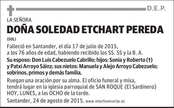 Soledad Etchart Pereda