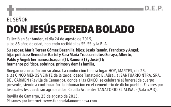 Jesús Pereda Bolado