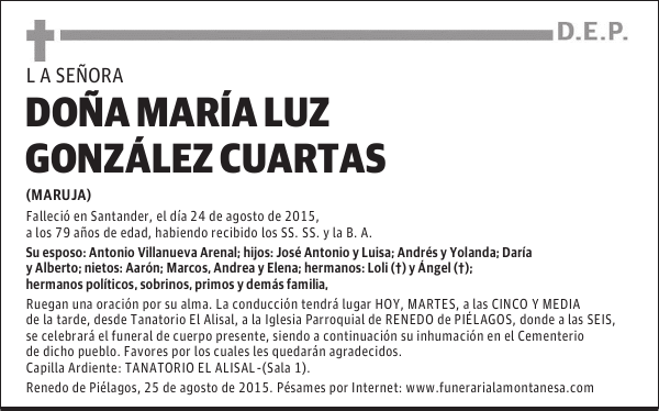 María Luz González Cuartas