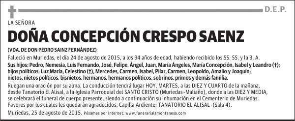 Concepción Crespo Saenz