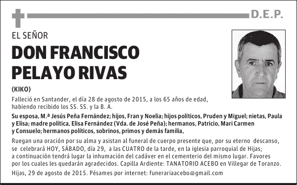Francisco Pelayo Rivas