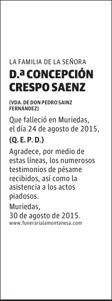 Concepción Crespo Saenz