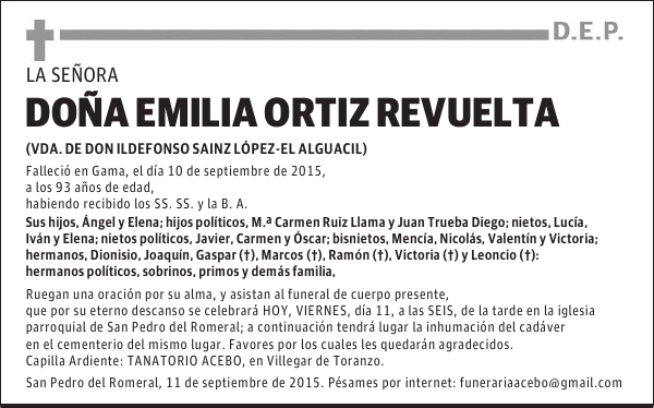 Emilia Ortiz Revuelta