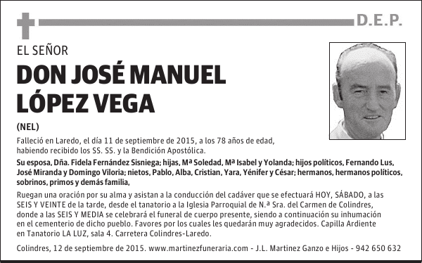 JOSE MANUEL LOPEZ VEGA