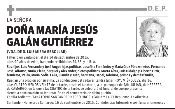 María Jesús Galán Gutiérrez