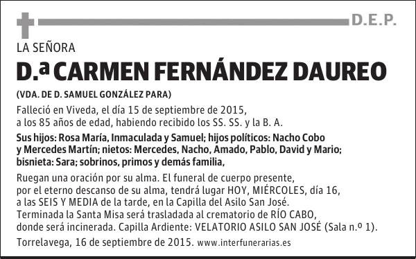 Carmen Fernández Daureo