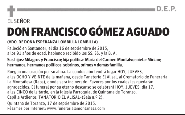 Francisco Gómez Aguado