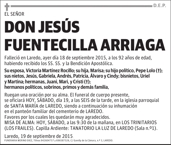 Jesús Fuentecilla Arriaga