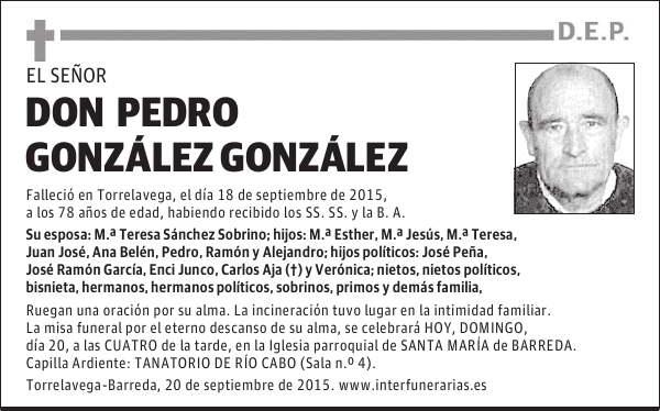 Pedro González González