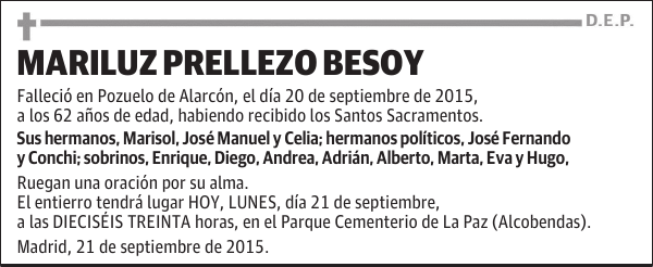 Mariluz Prellezo Besoy