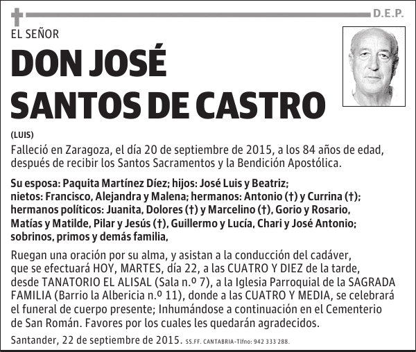 José Santos de Castro