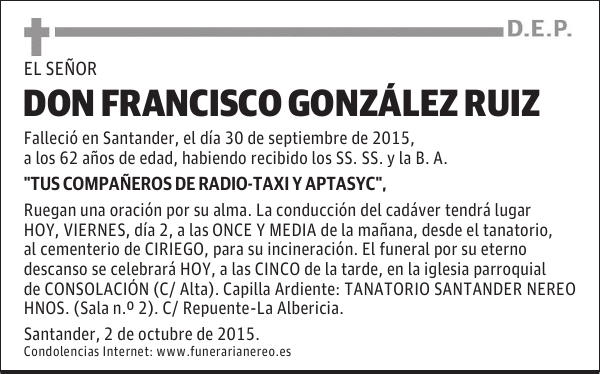 Francisco González Ruiz 2
