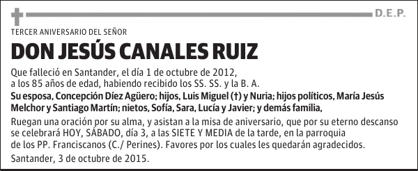 JESUS CANALES RUIZ