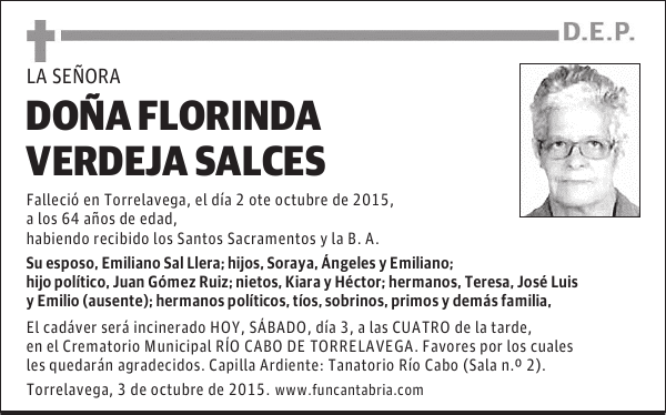 Florinda Verdeja Salces