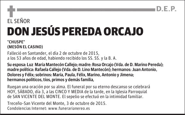 Jesús Pereda Orcajo