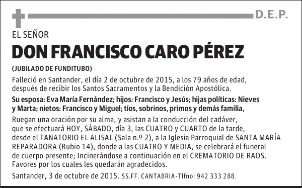 Francisco Caro Pérez