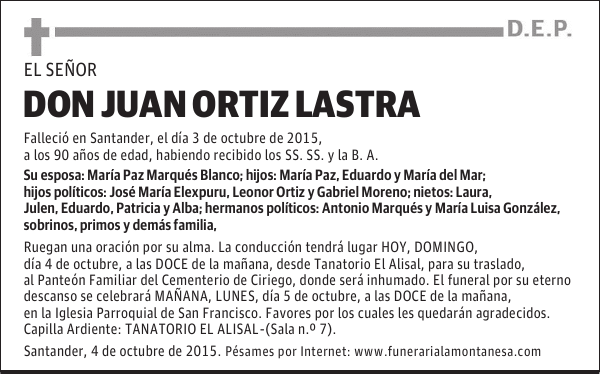 Juan Ortiz Lastra