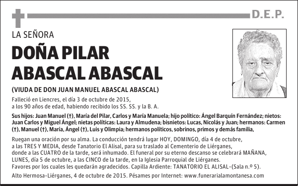 Pilar Abascal Abascal