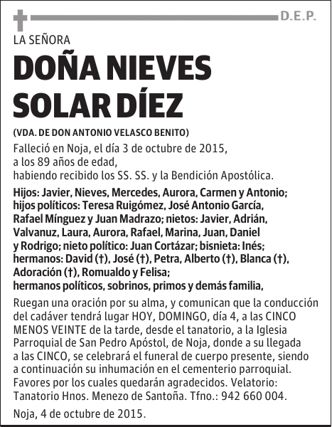 Nieves Solar Díez
