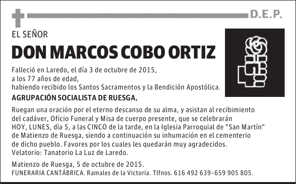 Marcos Cobo Ortiz