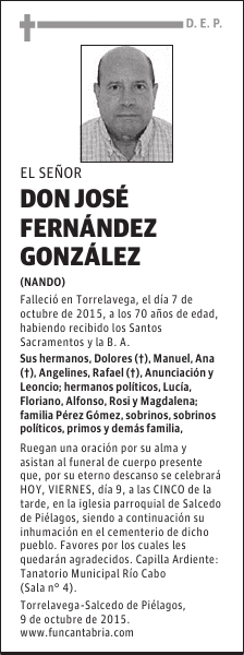 José Fernández González