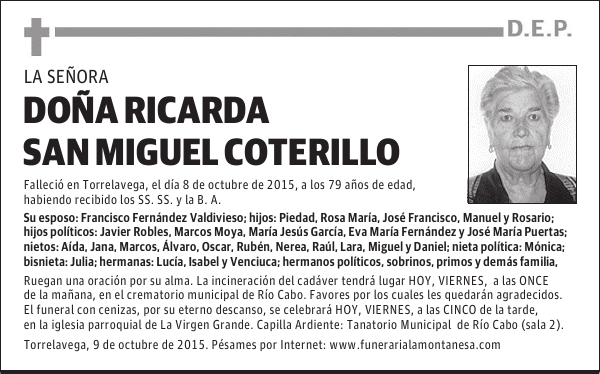 Ricarda San Miguel Coterillo