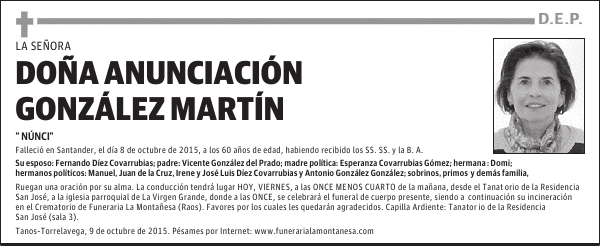 Anunciación González Martín