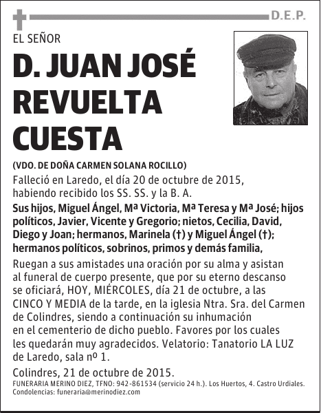 JUAN JOSÉ REVUELTA CUESTA