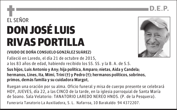 JOSE LUIS RIVAS PORTILLA