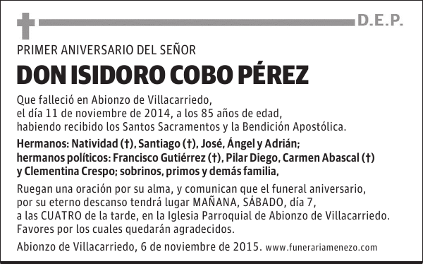 Isidoro Cobo Pérez