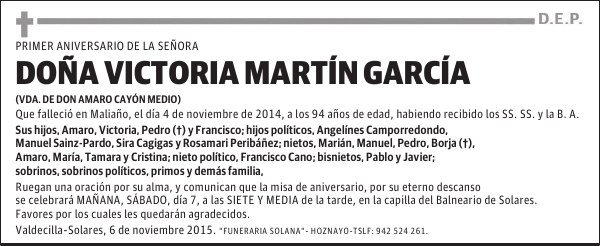 Victoria Martín García