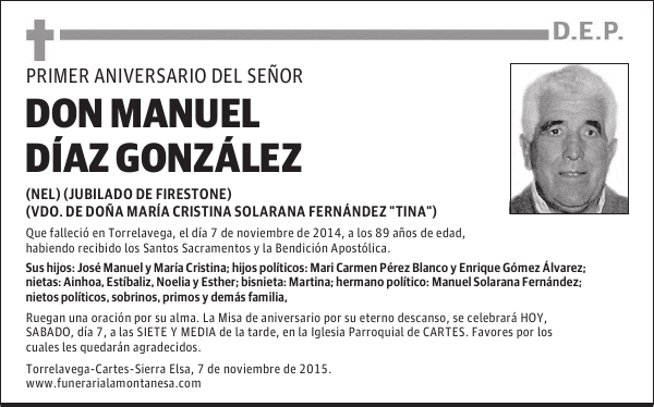 Don Manuel Díaz González