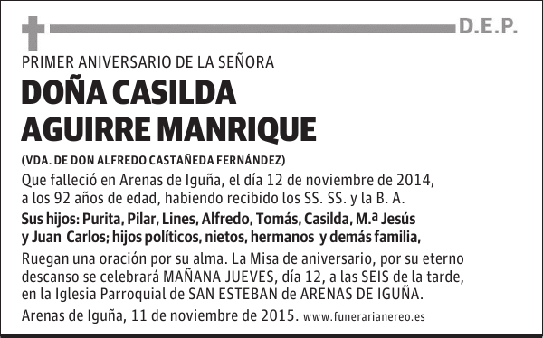 Casilda Aguirre Manrique