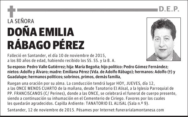 Emilia Rábago Pérez