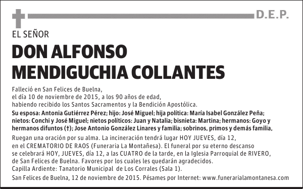 Alfonso Mendiguchia Collantes