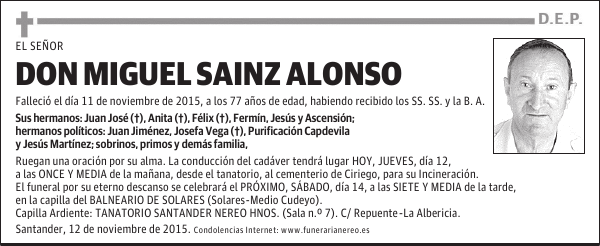 Miguel Sainz Alonso