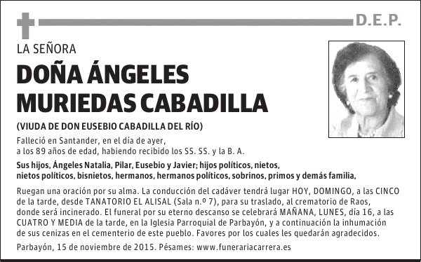 Ángeles Muriedas Cabadilla
