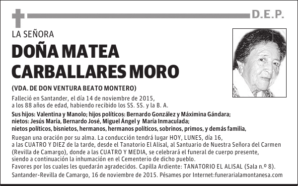 Matea Carballares Moro